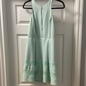 Mint Green Sleeveless Express Dress